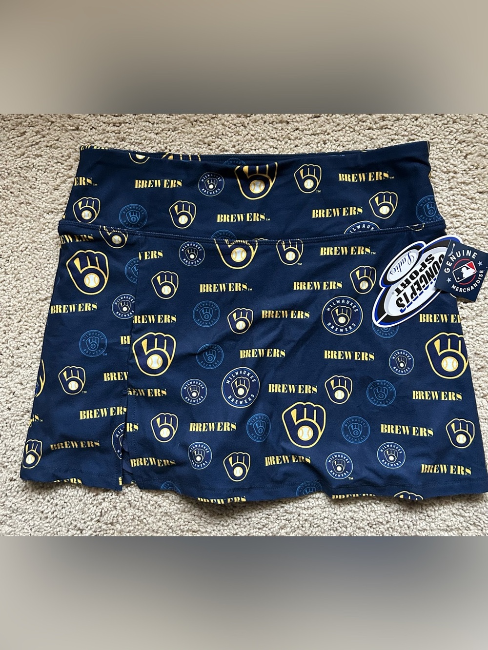 NWT Milwaukee Brewers Skort- Medium